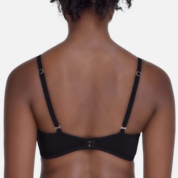 Skarlett Blue Women Prestige Wireless Push Up Bra Black Size 32DD - Picture 3 of 3